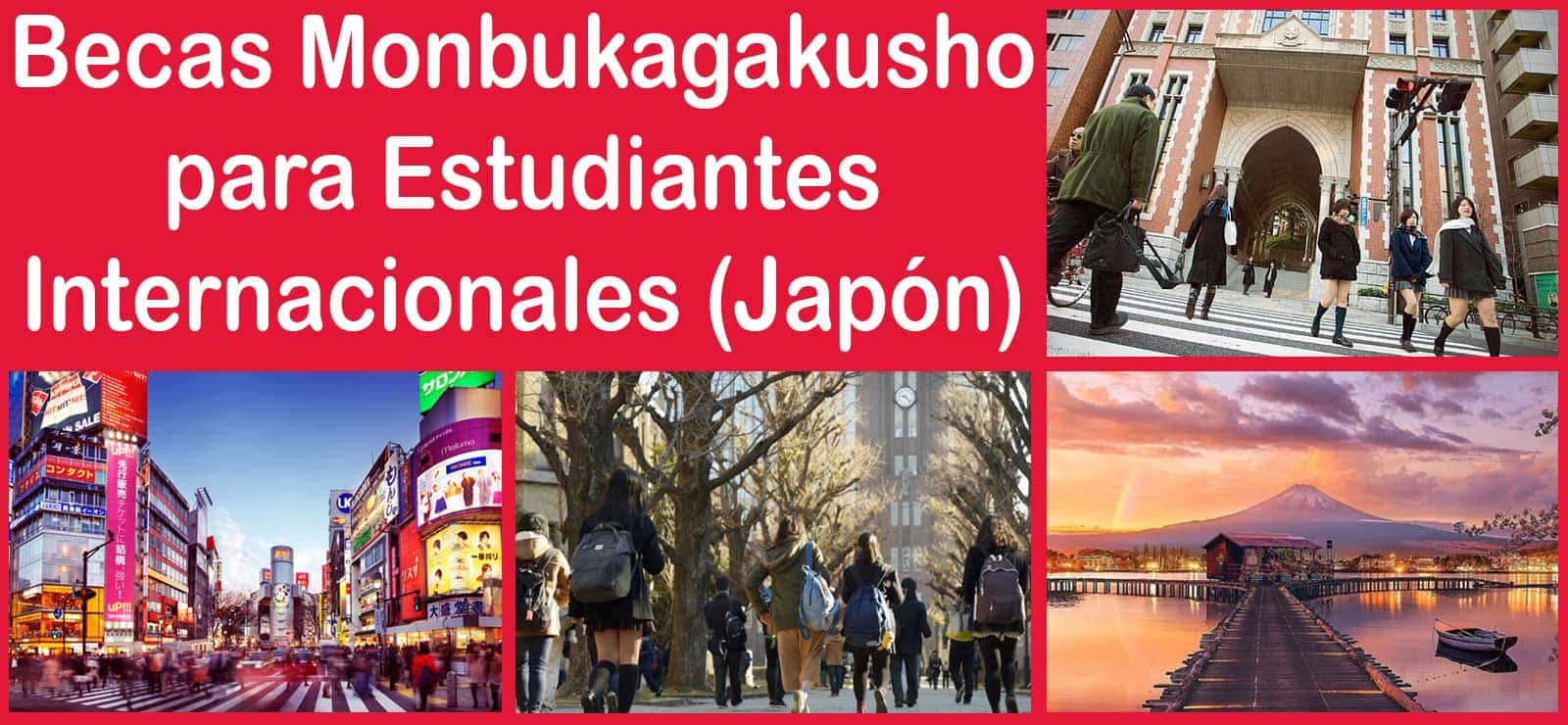 Becas Monbukagakusho para Estudiantes Internacionales (Japón) | Estudia Gratis - Sitio Web Oficial - becas.org.es