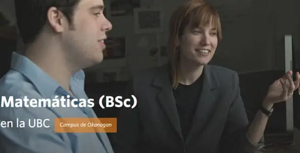 Licenciaturas Universitarias con Beca: Matemáticas, química y física: Matemáticas (BSc / Okanagan) | Sitio Web Oficial Becas.org.es