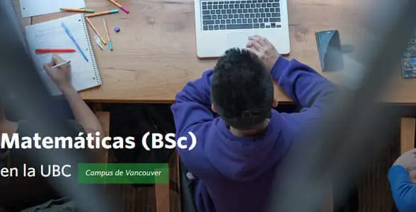 Licenciaturas Universitarias con Beca: Matemáticas, química y física: Matemáticas (BSc / Vancouver) | Sitio Web Oficial Becas.org.es