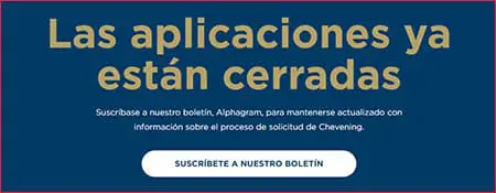 Becas Chevening Reino Unido: Solicitud para la beca Chevening: Registro (img-6) | Sitio Web Oficial Becas.org.es